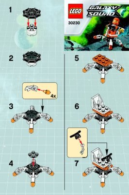 Istruzioni per la Costruzione - LEGO - 30230 - Mini Mech: Page 1