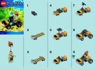 Istruzioni per la Costruzione - LEGO - 30253 - Leonidas’ Jungle Dragster: Page 1