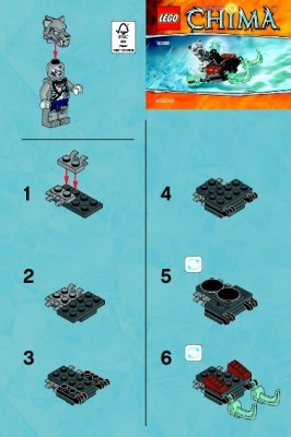 Istruzioni per la Costruzione - LEGO - 30266 - Sykor’s Ice Cruiser: Page 1