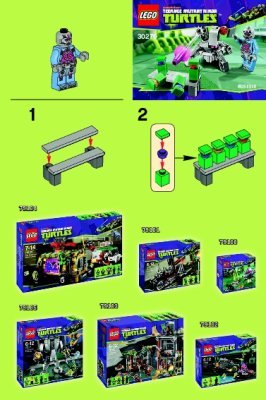 Istruzioni per la Costruzione - LEGO - 30270 - Kraang Laser Turret: Page 1