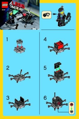 Istruzioni per la Costruzione - LEGO - 30281 - Micro Manager Battle: Page 1