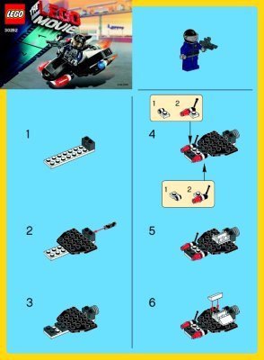 Istruzioni per la Costruzione - LEGO - 30282 - Super Secret Police Enforcer: Page 1