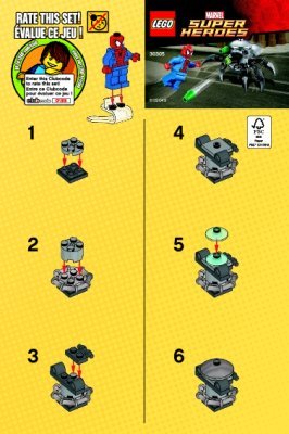 Istruzioni per la Costruzione - LEGO - 30305 - Avengers #9: Page 1