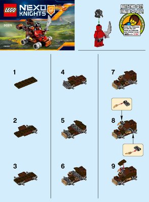 Istruzioni per la Costruzione - LEGO - 30374 - The Lava Slinger: Page 1