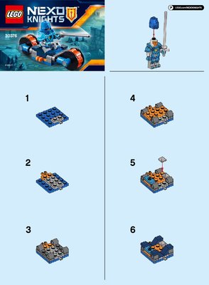 Istruzioni per la Costruzione - LEGO - 30376 - Knighton Rider: Page 1