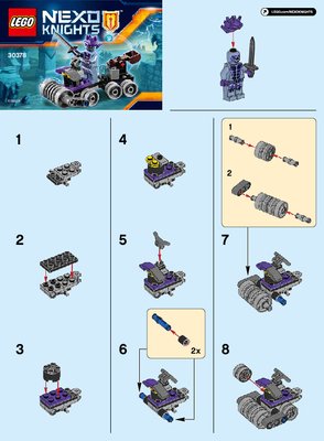 Istruzioni per la Costruzione - LEGO - 30378 - Quartier generale di Shrunken: Page 1