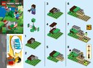 Istruzioni per la Costruzione - LEGO - 30393 - Minecraft™ Steve and Creeper™ Set: Page 1