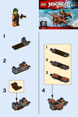 Istruzioni per la Costruzione - LEGO - 30421 - Skybound Plane: Page 1