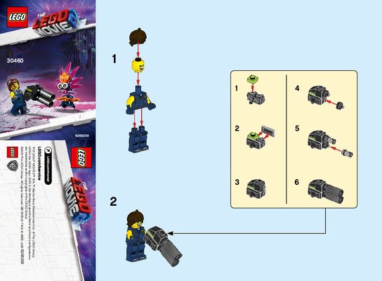 Istruzioni per la Costruzione - LEGO - 30460 - Rex's Plantimal Ambush: Page 1