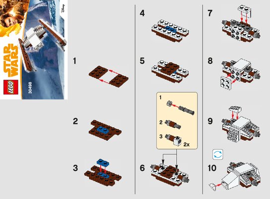 Istruzioni per la Costruzione - LEGO - 30498 - Imperial AT-Hauler™: Page 1