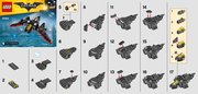 Istruzioni per la Costruzione - LEGO - 30524 - The Mini Batwing: Page 1