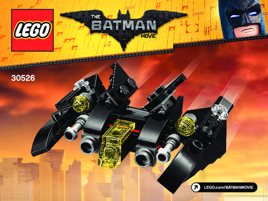 Istruzioni per la Costruzione - LEGO - 30526 - The Mini Ultimate Batmobile: Page 1