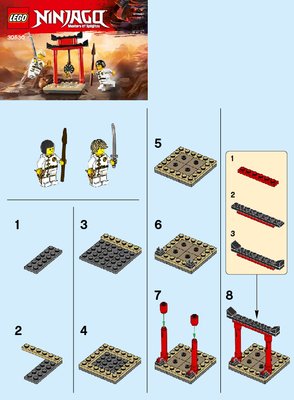 Istruzioni per la Costruzione - LEGO - 30530 - WU-CRU Target Training: Page 1