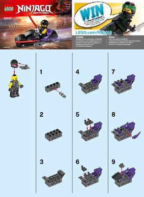 Istruzioni per la Costruzione - LEGO - 30531 - Sons of Garmadon: Page 1