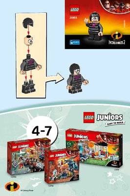 Istruzioni per la Costruzione - LEGO - 30615 - Edna Mode: Page 1