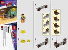 Istruzioni per la Costruzione - LEGO - 30620 - Star-Stuck Emmet: Page 1