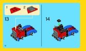 Istruzioni per la Costruzione - LEGO - 31000 - Mini Speeder: Page 14