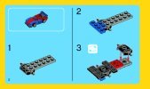 Istruzioni per la Costruzione - LEGO - 31000 - Mini Speeder: Page 2