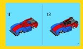 Istruzioni per la Costruzione - LEGO - 31000 - Mini Speeder: Page 7