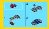 Istruzioni per la Costruzione - LEGO - 31000 - Mini Speeder: Page 9