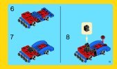 Istruzioni per la Costruzione - LEGO - 31000 - Mini Speeder: Page 11