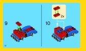 Istruzioni per la Costruzione - LEGO - 31000 - Mini Speeder: Page 12