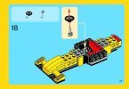 Istruzioni per la Costruzione - LEGO - Creator - 31002 - Auto da corsa: Page 21