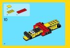 Istruzioni per la Costruzione - LEGO - Creator - 31002 - Auto da corsa: Page 12