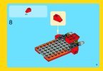 Istruzioni per la Costruzione - LEGO - Creator - 31003 - Elicottero rosso: Page 9