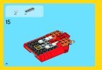 Istruzioni per la Costruzione - LEGO - Creator - 31003 - Elicottero rosso: Page 16