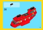 Istruzioni per la Costruzione - LEGO - Creator - 31003 - Elicottero rosso: Page 43