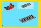 Istruzioni per la Costruzione - LEGO - Creator - 31003 - Elicottero rosso: Page 2