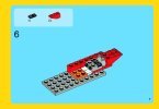 Istruzioni per la Costruzione - LEGO - Creator - 31003 - Elicottero rosso: Page 7