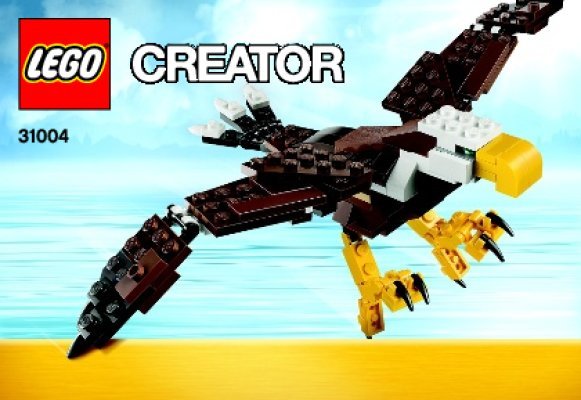 Istruzioni per la Costruzione - LEGO - Creator - 31004 - Aquila: Page 1