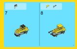 Istruzioni per la Costruzione - LEGO - Creator - 31005 - Camion trasportatore: Page 7