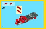 Istruzioni per la Costruzione - LEGO - Creator - 31005 - Camion trasportatore: Page 28