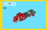 Istruzioni per la Costruzione - LEGO - Creator - 31005 - Camion trasportatore: Page 33