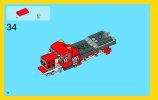 Istruzioni per la Costruzione - LEGO - Creator - 31005 - Camion trasportatore: Page 34