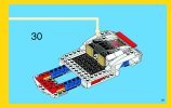 Istruzioni per la Costruzione - LEGO - Creator - 31006 - Bolide da strada: Page 39