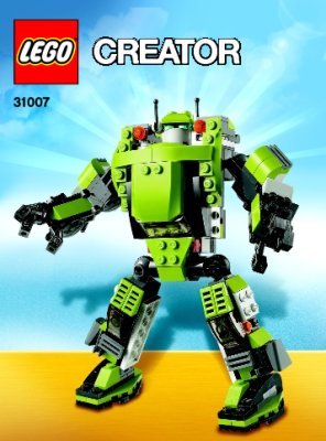 Istruzioni per la Costruzione - LEGO - Creator - 31007 - Robot meccanico: Page 1