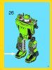 Istruzioni per la Costruzione - LEGO - Creator - 31007 - Robot meccanico: Page 51