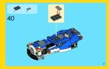 Istruzioni per la Costruzione - LEGO - Creator - 31008 - Jet supersonico: Page 47