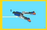 Istruzioni per la Costruzione - LEGO - Creator - 31008 - Jet supersonico: Page 11