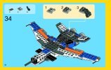 Istruzioni per la Costruzione - LEGO - Creator - 31008 - Jet supersonico: Page 58