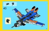 Istruzioni per la Costruzione - LEGO - Creator - 31008 - Jet supersonico: Page 65