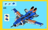 Istruzioni per la Costruzione - LEGO - Creator - 31008 - Jet supersonico: Page 71