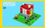 Istruzioni per la Costruzione - LEGO - Creator - 31009 - Piccolo cottage: Page 47