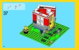 Istruzioni per la Costruzione - LEGO - Creator - 31009 - Piccolo cottage: Page 48