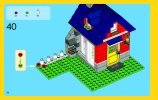 Istruzioni per la Costruzione - LEGO - Creator - 31009 - Piccolo cottage: Page 72