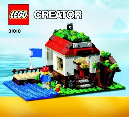 Istruzioni per la Costruzione - LEGO - Creator - 31010 - Casa sull'albero: Page 1